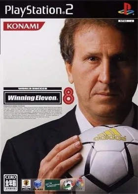 World Soccer Winning Eleven 8 (Japan) box cover front